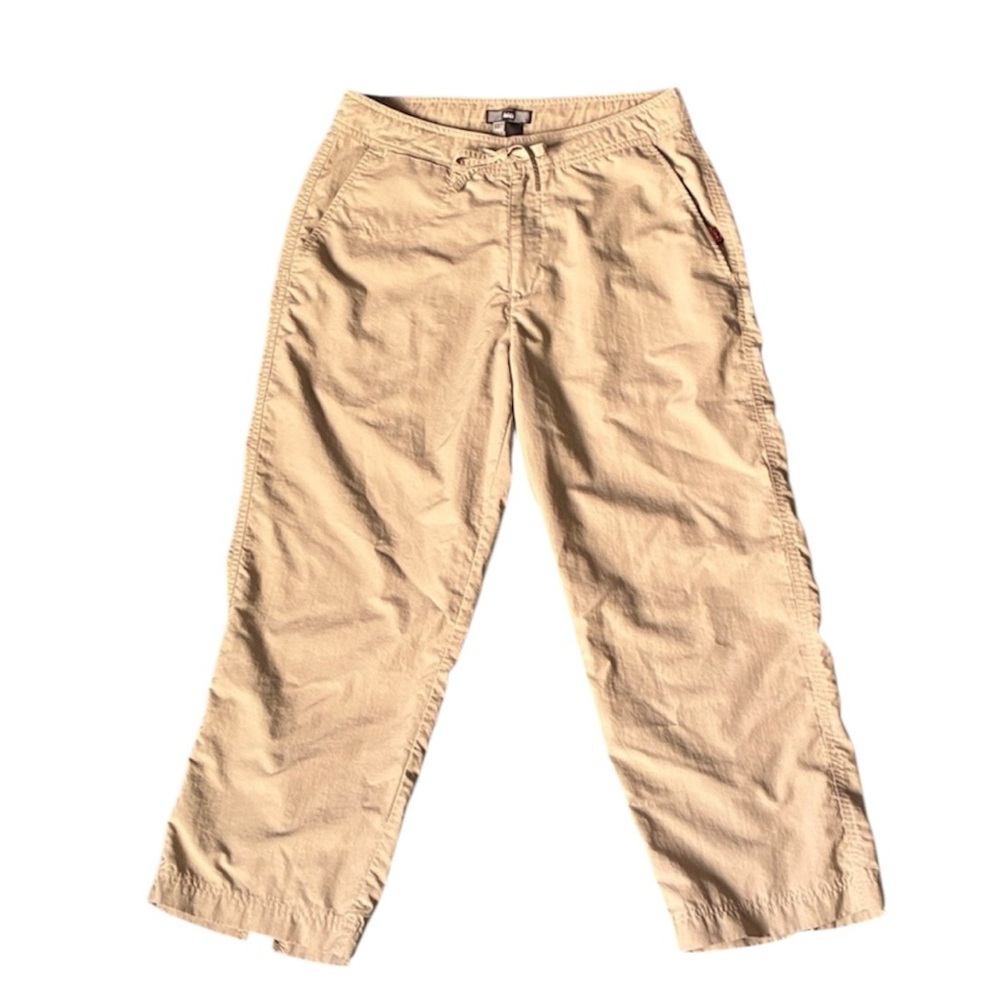 REI UPF 50+ women’s tan outdoor pants size 8 EUC